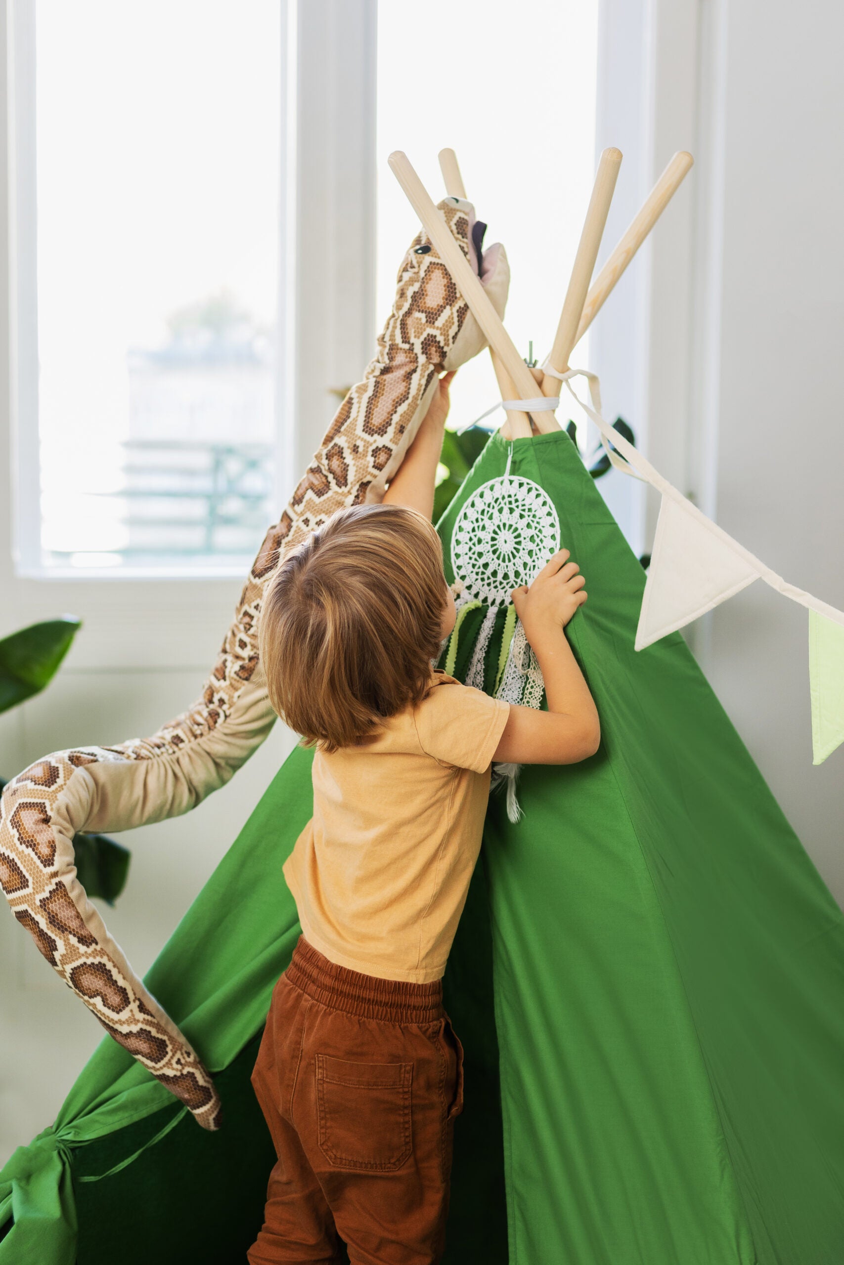 Teepee Tent Set - Green