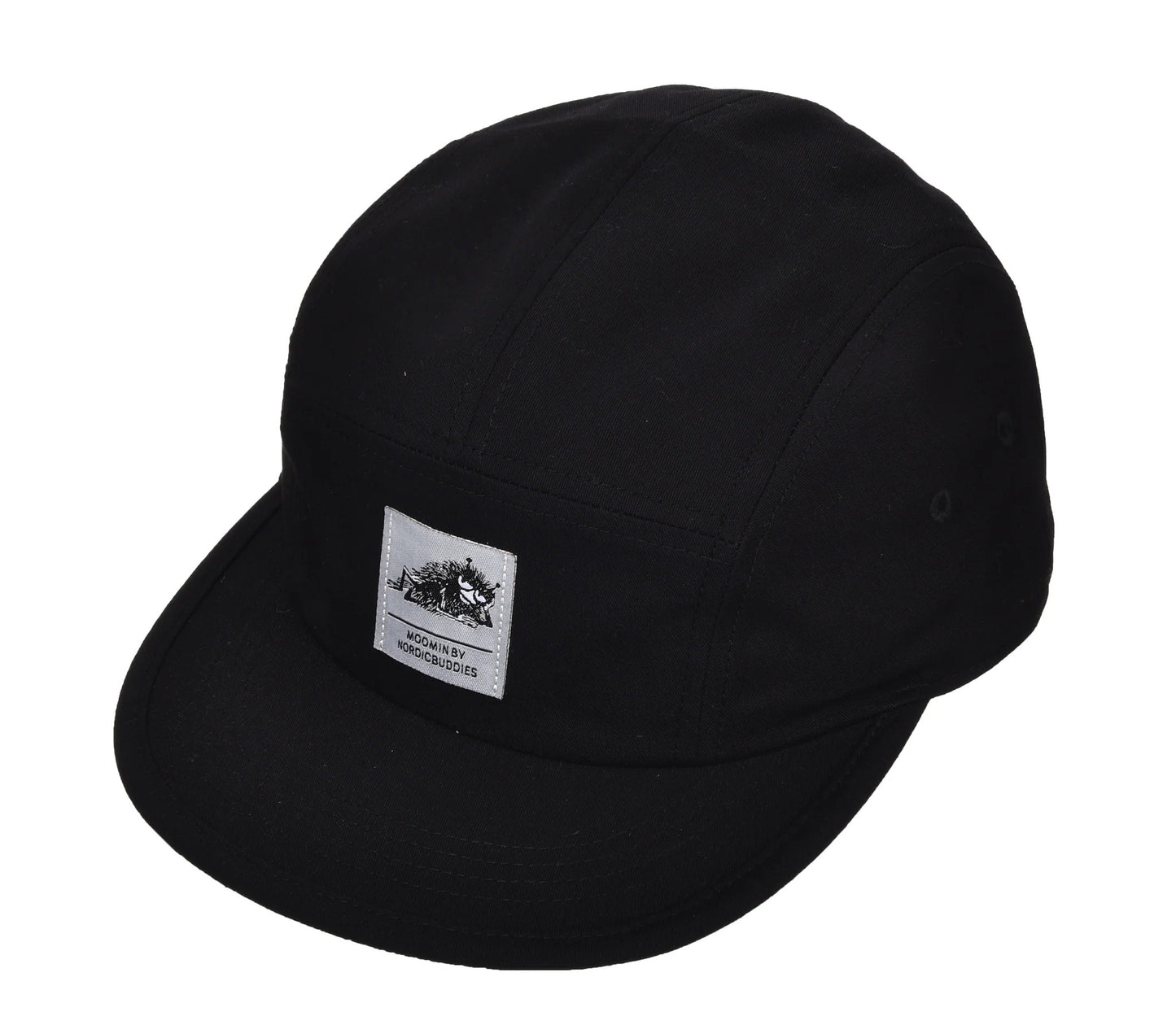 Haisuli Five Panel Lippis - Musta