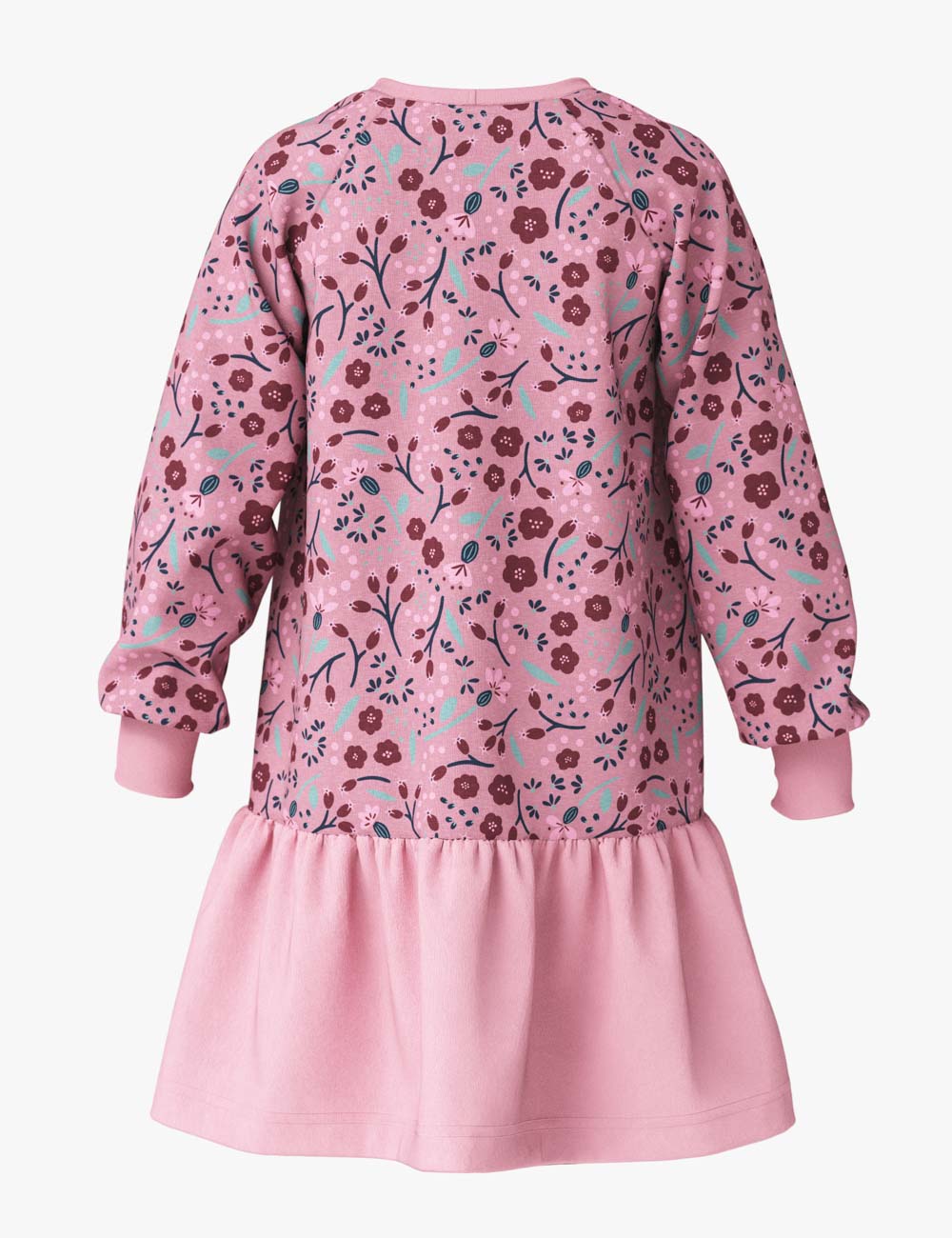 Girls Dress ELORA - Autumn Flowers