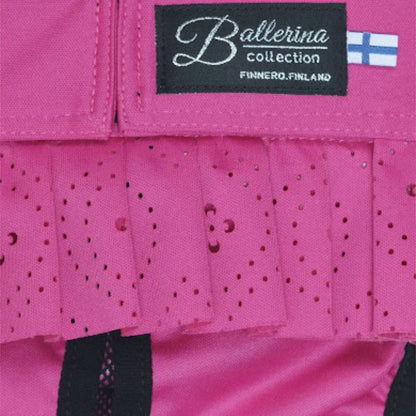 FINNERO BALLERINA Lace Narttusuoja koiralle - Tumma Pinkki