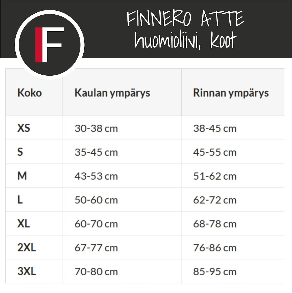 FINNERO ATTE huomioliivi koiralle