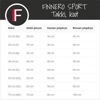 FINNERO SPORT Softshell Takki koiralle