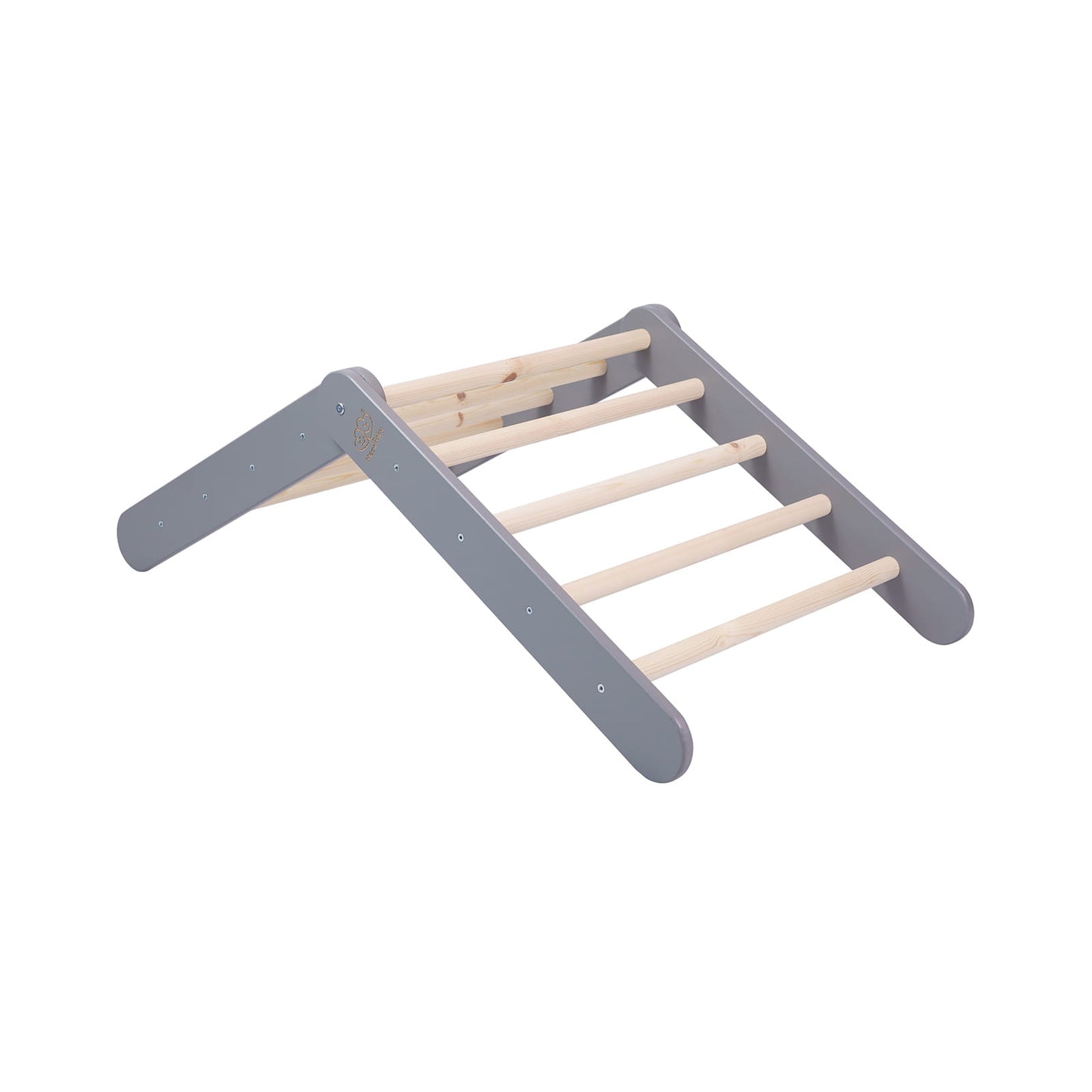 Ladder with a Slide-Climbing Wall - Grey