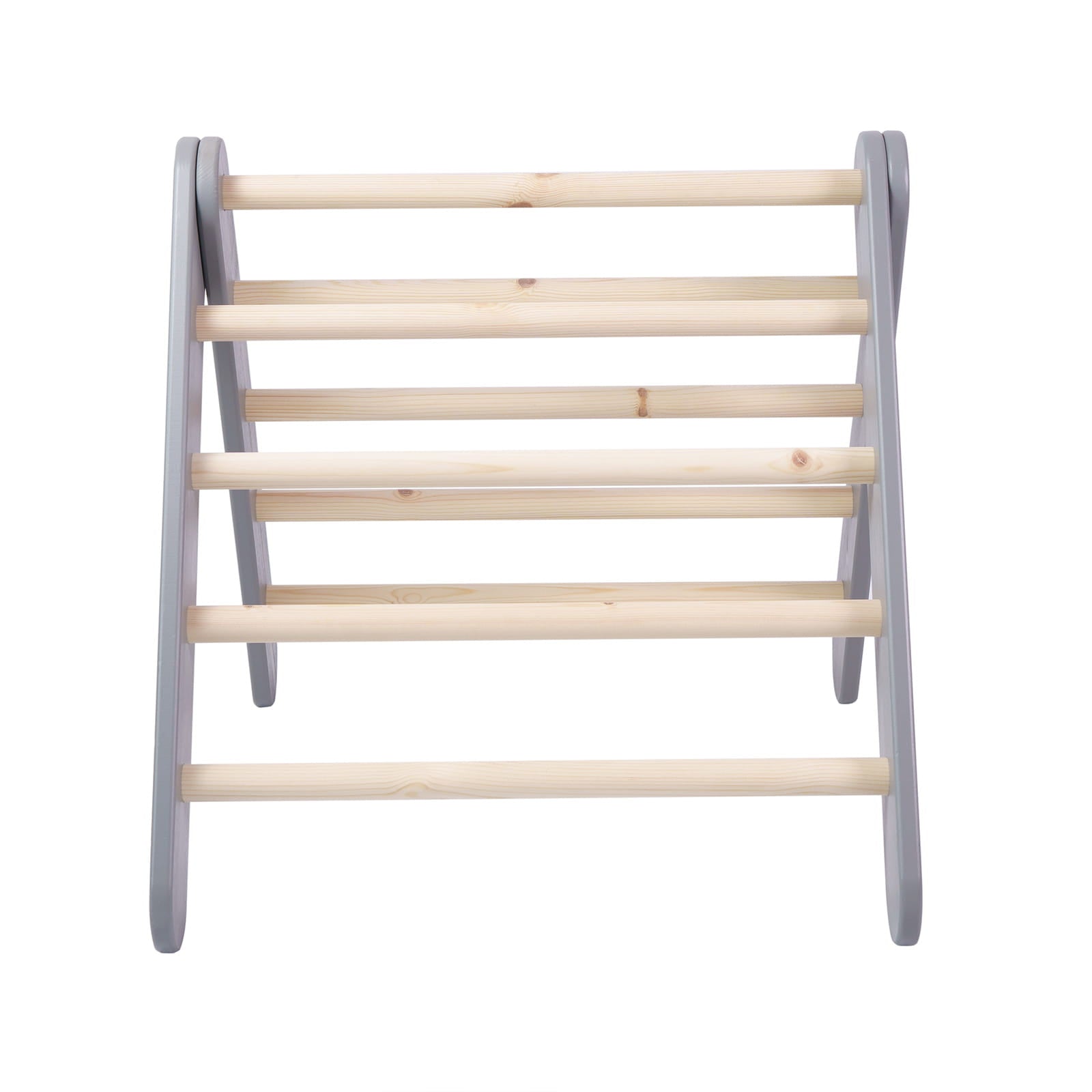 Ladder with a Slide-Climbing Wall - Grey