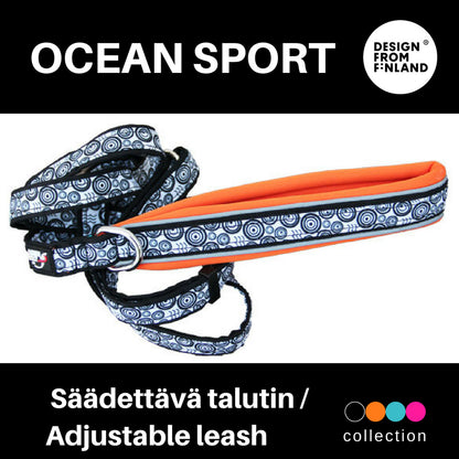 FINNERO OCEAN SPORT Säädettävätalutin koirille - 3 eri väriä