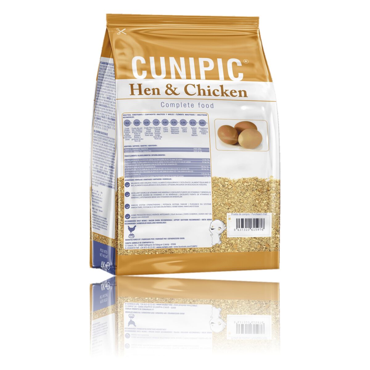 CUNIPIC Premium Hen & Chicken