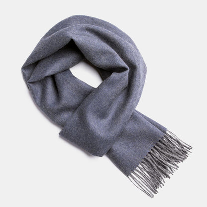 Natural Baby Alpaca Wool Scarf – Exclusive Fishbone