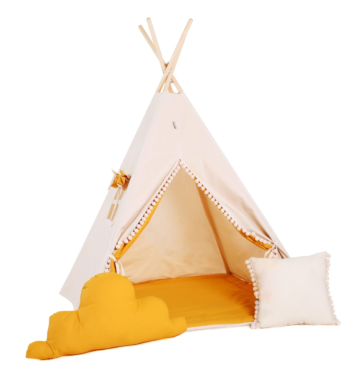 Teepee Tent Set - Creamy Honey