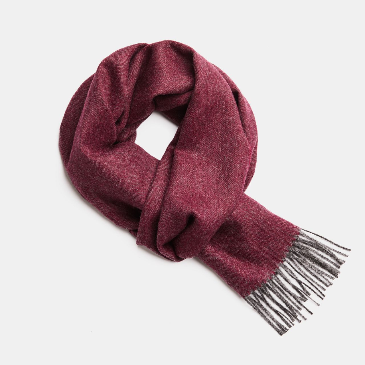 Natural Baby Alpaca Wool Scarf – Exclusive Fishbone