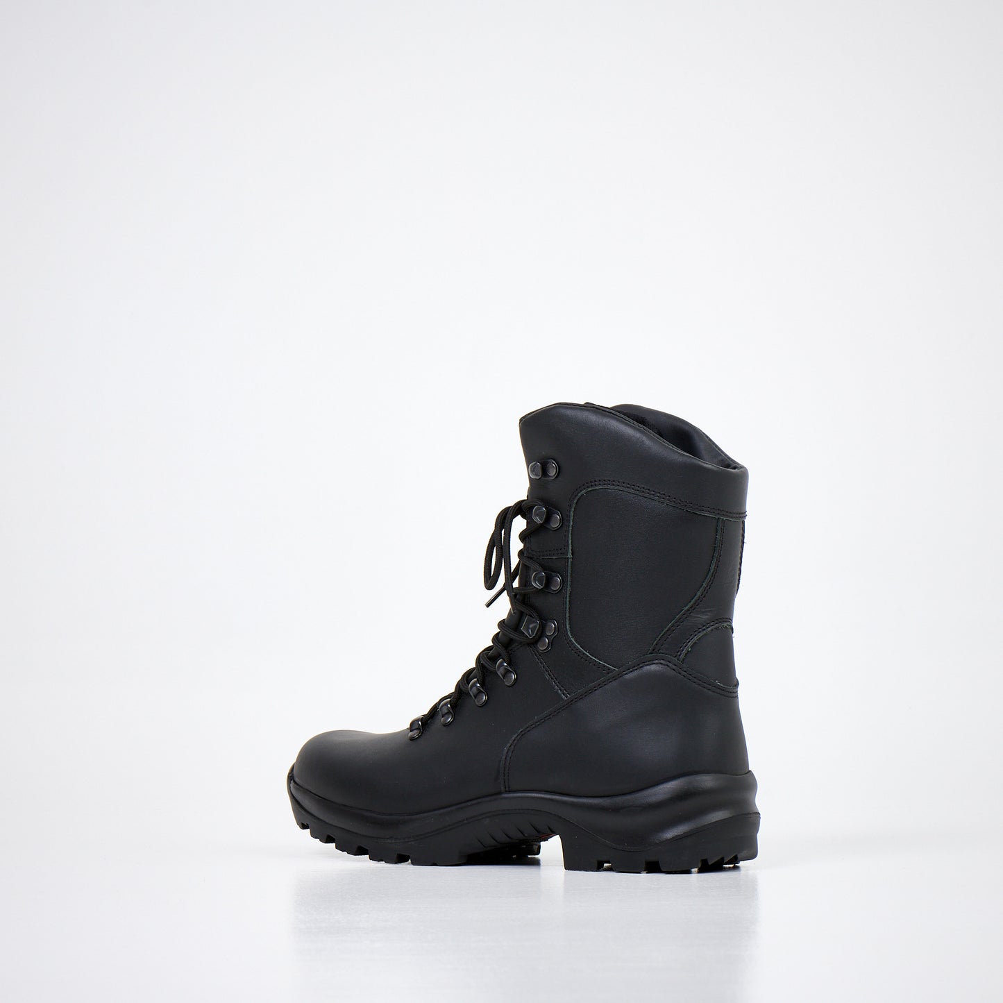 739  Military Boots - Musta