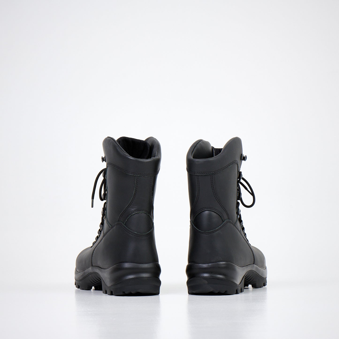 739  Military Boots - Musta