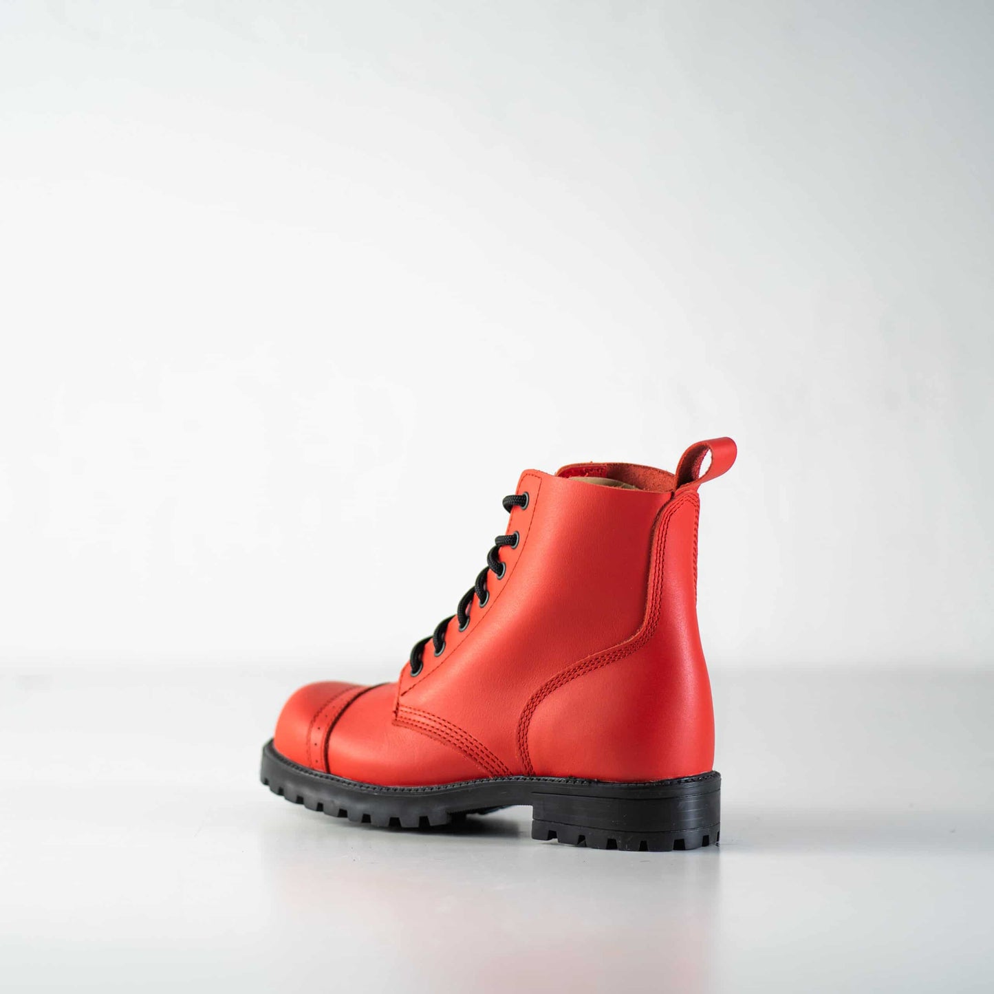 517 aka Aviator Boots - Punainen